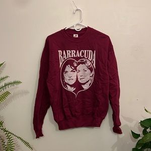 Heart Barracuda Maroon Sweatshirt